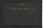 Seite 1, Tagebuch "Notizen Gruebgraben, Zöbing etc." (NHMW-PRAE-BBB-88)